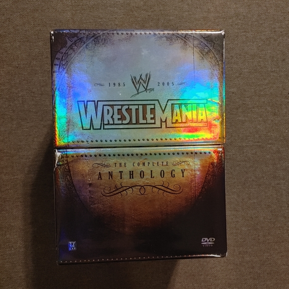 WWE Wrestlemania The Complete Anthology DVD Set DVDs & Blu